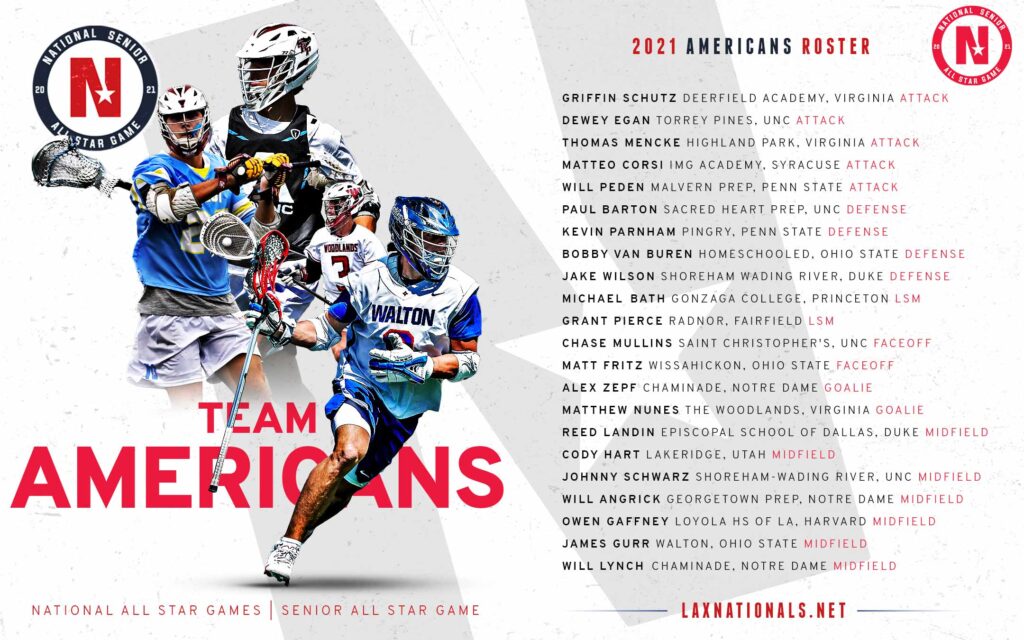 2021 Americans Roster – National All Star Games